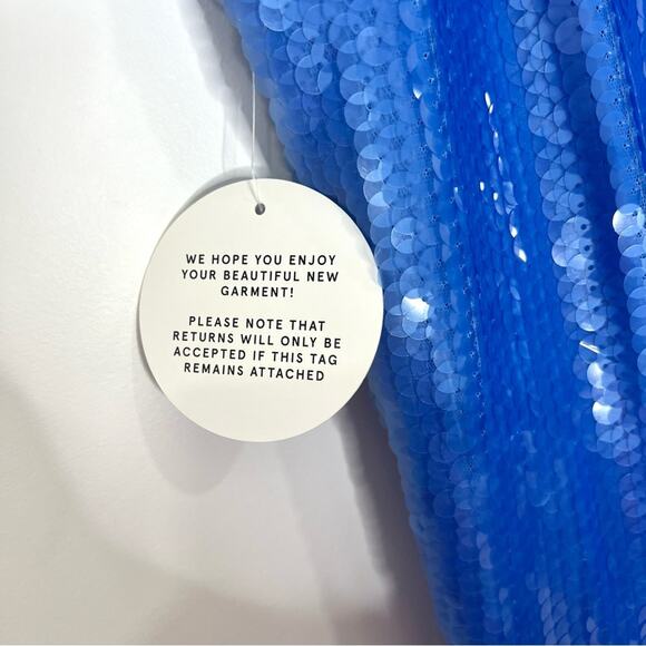 NEW NWT STAUD Casey Strapless Sequined Maxi Dress - Picture 5 of 12